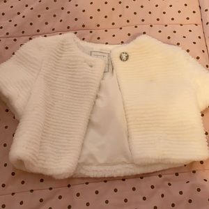 Furry Gymboree coverlet